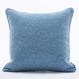 Funda de almohada nórdica de <span class=keywords><strong>lino</strong></span> <span class=keywords><strong>lavado</strong></span>, funda de cojín con borde de presión, para decoración del hogar - Product Image 3
