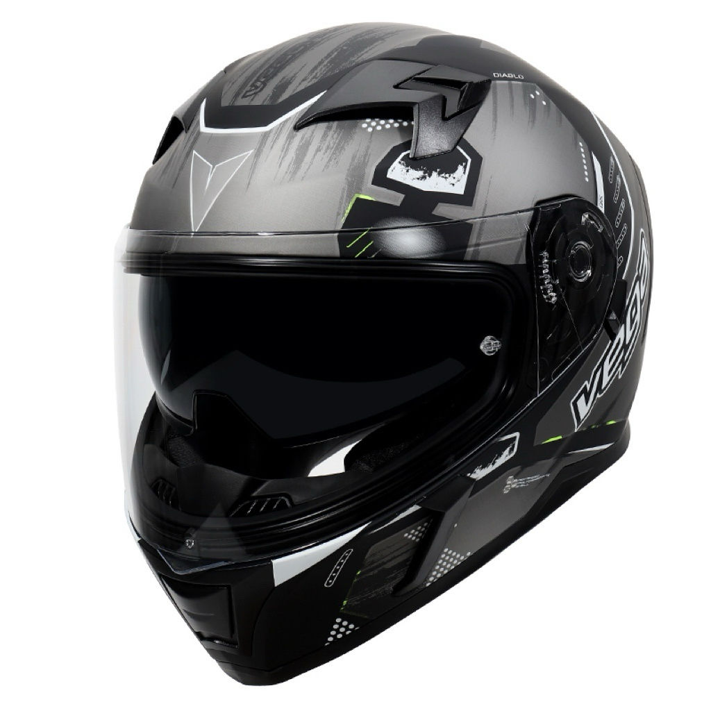 Dual Sport Motorcycle Helmet Black Visor GDM Beast Dual Sport