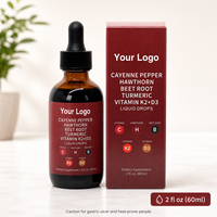 Extrait de Cayenne XuTong en gouttes 60ml – Complément Herbal Naturel pour le Bien-être Adulte et les Soins Quotidiens – OEM ODM