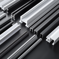 Projet d'éclairage architectural Canal en plastique PVC de qualité supérieure encastré Profil en plastique LED sur mesure