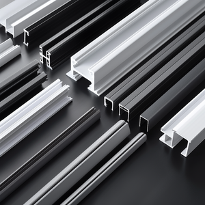 Projet d'éclairage architectural Canal en plastique PVC de qualité supérieure encastré Profil en plastique LED sur mesure - Product Image 6