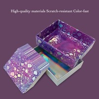 Настраиваемая печать Изысканная Золотая фольга голографическая фольга мигающая штамповка гадание оракулы карты Таро колода