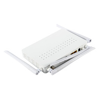Modem fibre optique FTTH Gepon double bande 2 Ge + 1 Pots + 2.4G WiFi + 5G WiFi Epon Onu Xpon