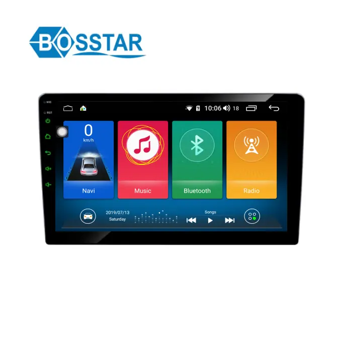 Pemutar Dvd Mobil 4Gb + 64Gb, Android 9.1 Video Gps Universal 9 & 10 Inci Head Unit dengan Video DSP