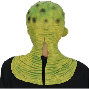 Topeng bayi berdarah zombie Halloween alien monster berdarah topeng badut hantu topeng seram lateks realistis horor properti tubuh - Product Image 6