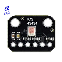 Module de microphone MEMS ICS-43434 I2S de marque originale avec filtre passe-bas, taille 16,8 mm * 13 mm