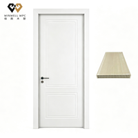 Porte intérieure moderne en WPC, super imperméable, anti-termites, insonorisée, pour la maison, la chambre, la salle de bain, l'hôtel