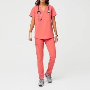 Nuevos Uniformes Médicos Unisex de Alta Calidad, Mezcla de Algodón, Tallas Grandes, Lavables, para Enfermería y Detección de Agujas - Product Image 1