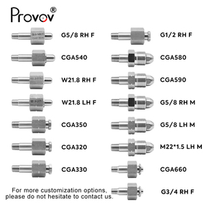 Acciaio inossidabile a doppio calibro 316L idrogeno elio Argon azoto ossigeno Gas <span class=keywords><strong>regolatore</strong></span> di <span class=keywords><strong>pressione</strong></span> per corrosivo liquido chimico - Product Image 4