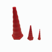 Manchon en silicone résistant à la température blanche, bouchon de protection pour pompe à huile hydraulique, bouchons haute température