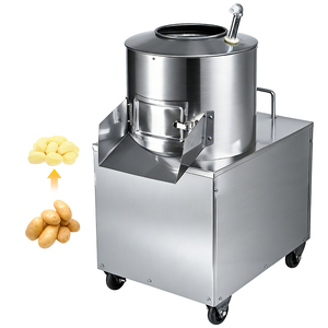Machine à éplucher les pommes de terre électrique commerciale pour patates douces, carottes, taro et légumes à racine, en acier inoxydable, industrielle - Product Image 3