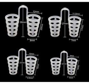 Tiêu Chuẩn Y Tế Silicone Chất Liệu Set 4 Kích Thước Chống Ngáy Mũi Thông Hơi Mũi Dilators - Product Image 4