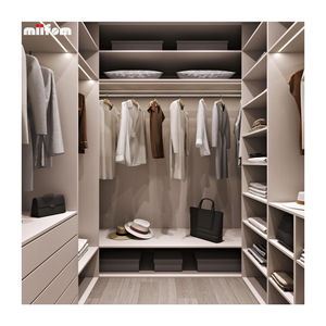 Unit kecil disesuaikan ruang ganti rapi lemari pakaian berjalan di pintu lemari - Product Image 1