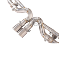 Colectores de escape de acero inoxidable SS304 de alto rendimiento + sistema completo Catback para Porsche 911 992 GT3, escape completo, instalación perfecta 1:1
