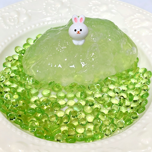 CHENXI Kawaii Rabbit Premade Slime Clear Crystal Mud Non-Toxic Educational Stress Relief Toy Crystal Slime - Product Image 5