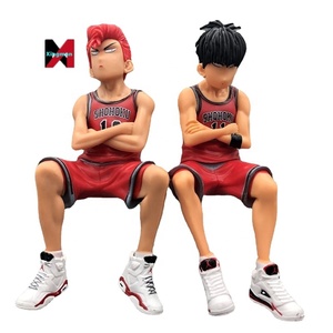 Figurine d'<span class=keywords><strong>anime</strong></span> Sakuragi Hanamichi <span class=keywords><strong>Slam</strong></span> <span class=keywords><strong>Dunk</strong></span> Rukawa Kaede, modèle de collection, statue de présentation, cadeau de basket-ball, décoration, jouet d'action en PVC - Product Image 5