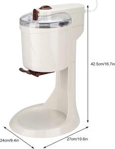 เครื่องผลิตไอศกรีมขนาดเล็กเครื่องทำไอศกรีมเจลาโตแบบอัตโนมัติพกพาบนโต๊ะ - Product Image 4