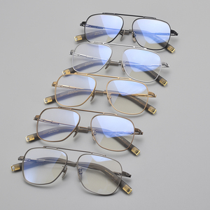 Monture optique haute B en titane, <span class=keywords><strong>lunettes</strong></span> de bonne qualité pour hommes et femmes monture Titan DTX105, CS-LSA105 - Product Image 2