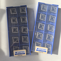 CNMG160612N-EM AC6020M Plaquettes carrées Sumitomo 10 mm en carbure de tungstène pour machine à chanfreiner portable mini OEM pour tour CNC