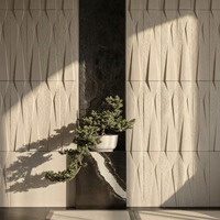 Panneaux muraux longs en marbre naturel à texture ardoise pour revêtement mural extérieur et murs de salle à manger de luxe