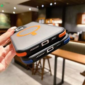 Coque de téléphone magnétique en PC et TPU avec impression soyeuse pour iPhone 17 16 15 14 <span class=keywords><strong>13</strong></span> et <span class=keywords><strong>Google</strong></span> PIXEL8 PIXEL9, translucide et antidérapante - Product Image 6