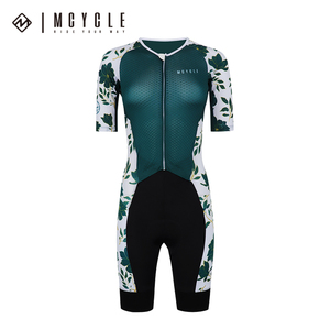 <span class=keywords><strong>Combinaison</strong></span> de triathlon pour femmes Mcycle Custom Pro Team Dynamic Bike Bicycle Speed Skin Jumpsuit for Sports Usage - Product Image 4