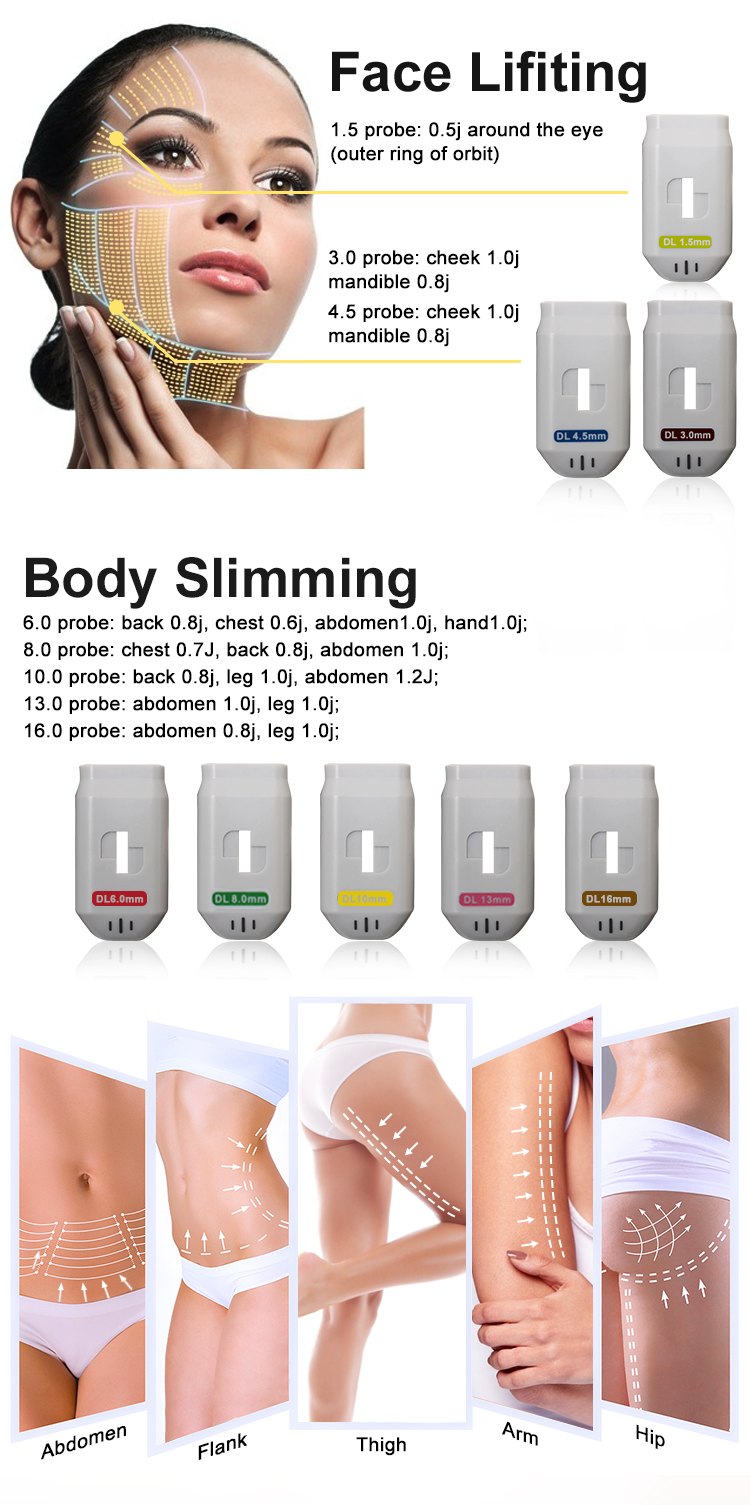 Tria Facial Face Lifing Body Slimming Vaginal Tightening Hifu Machine