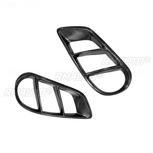 Couverture de cadre de phare antibrouillard, kit de décoration de cadre de phare antibrouillard pour Mercedes Benz Classe C W205 C63, accessoires de voiture - Product Image 5