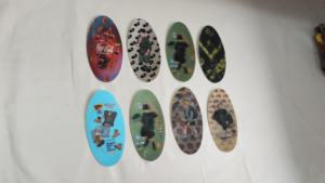 فيلم ثلاثي الأبعاد مع طباعة شعار مخصص - جودة عالية، متين، قابل للغسل، نقل حراري بألوان هولوغرافية مرنة - Product Image 4