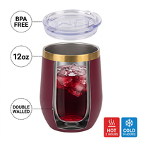 Bouteille d'eau élégante en acier inoxydable 304 avec couvercle anti-fuite, tasse de voyage isotherme pour café, logo personnalisé imprimé en 3D