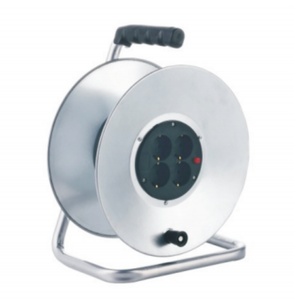 Enrouleur de câble <span class=keywords><strong>électrique</strong></span> portatif pour usage industriel, 30m <span class=keywords><strong>50m</strong></span>, 4 prises, 250V 16A, avec <span class=keywords><strong>rallonge</strong></span> - Product Image 1