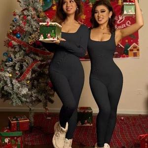 Yoga Jumps uit gerippter Jumps uit Langarm-Sport overall - Product Image 2