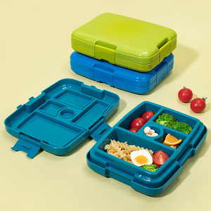 2026 New <b>Plastic</b> Bento Box Adult Lunch Box 5-Grid Children's Lunch Box Meal Preparation <b>Container</b> - Product Image 3