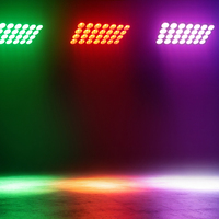 Projecteur LED SHEHDS 350W RGBW 4-en-1 DMX512 pour Éclairage de Scène et Murale, Idéal pour Mariages et Événements