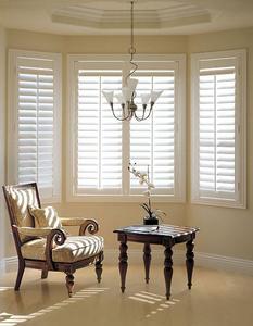Usine Australie PVC Stores En Vrac Angleterre Australie Style <span class=keywords><strong>Baie</strong></span> Fenêtre En Bois Véritable Plantation En Bois Volets Blanc Couleur Persienne - Product Image 5