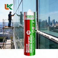 Scellant silicone 793 à haute adhérence, durcissement neutre, colle de construction pour la fixation des panneaux de verre des façades de bâtiments