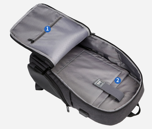 Gris 25 litres <span class=keywords><strong>national</strong></span> <span class=keywords><strong>geographic</strong></span> 14 pouces mode décontractée petit <span class=keywords><strong>sac</strong></span> <span class=keywords><strong>à</strong></span> <span class=keywords><strong>dos</strong></span> pour ordinateur portable avec serrure usb randonnée enfants <span class=keywords><strong>sac</strong></span> <span class=keywords><strong>à</strong></span> <span class=keywords><strong>dos</strong></span> pour les femmes - Product Image 4