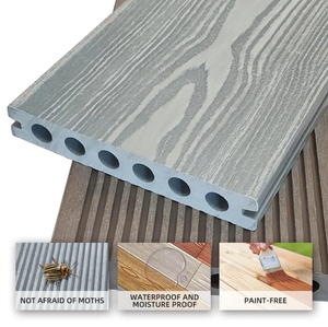 Ngoài trời sàn sàn đôi màu hai bên co-đùn <span class=keywords><strong>WPC</strong></span> Composite decking - Product Image 3