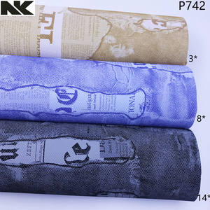 P742 अंग्रेजी डेनिम कपड़ा पु कृत्रिम चमड़े के बैग के लिए प्रयोग किया जाता है, हैंडबैग, बेल्ट और जूता सामग्री - Product Image 5