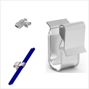 High Voltage Electric Wire Stainless Steel Cable Connector Terminal Clip