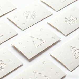 Meilleur prix de gros pour cartes de remerciement de luxe personnalisées avec impression feuille d'argent, cartes d'insertion personnalisées, impression de prospectus pour petites entreprises sur papier d'art - Product Image 2