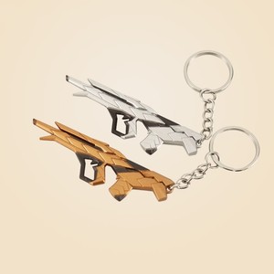 Valorant Keychain Đồ Chơi Súng Kim Loại Mô Hình Dao Thanh Kiếm Reaver <span class=keywords><strong>Karambit</strong></span> Vandel Glitchpop Bán Buôn Valorant - Product Image 1