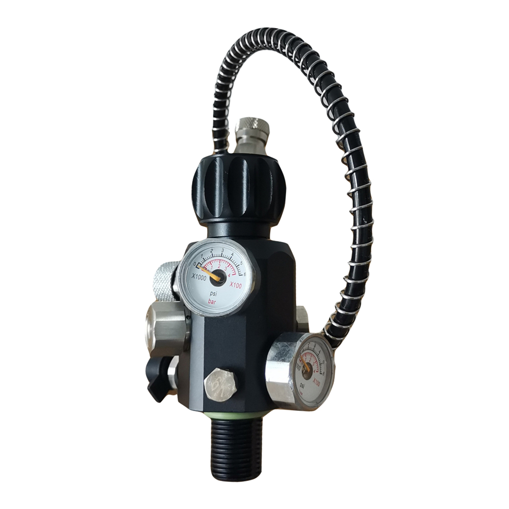 Acecare 6.8L CE Scuba Diving Tank 4500psi Gas Tank Carbon Fiber Cylinder&Valve&Fill Station