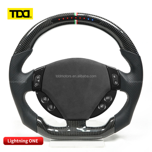 พวงมาลัยคาร์บอน TDD LED สำหรับ Maserati Granturismo Quattroporte GT GTS GC Sport - Product Image 1