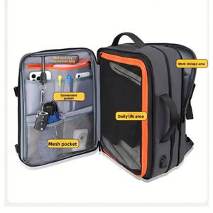 New Arrival Custom Designer Expandable Mult-function Outdoor Waterproof Mochila Bag Bagpack Travel Back Pack Laptop <b>Backpacks</b> - Product Image 5