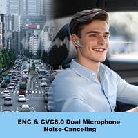 Auriculares inalámbricos Bluetooth New Bee al por mayor, auriculares inalámbricos Bluetooth de un solo oído, auriculares manos libres para teléfonos móviles