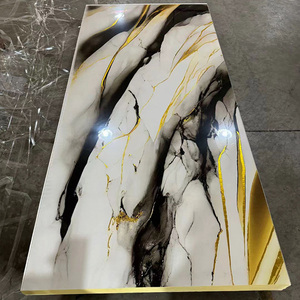 Panel de Pared de PVC con Acabado Brillante y Efecto Mármol, Lámina UV de Mármol, Gran Venta - Product Image 2