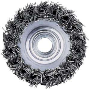 DEWALT-Cepillo de copa de alambre con nudo de torsión de mm de diámetro M14 -EAN 5011402375776 ABRASIVOS RUEDAS, CEPILLOS Y CAPOS - Product Image 1