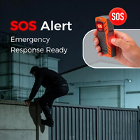 Sistema de Reloj de Vigilancia con GPS y Función de Llamada Telefónica, IP67 Impermeable, Acero Inoxidable, Hecho en China, Sistema de Monitoreo de Patrulla de Seguridad
