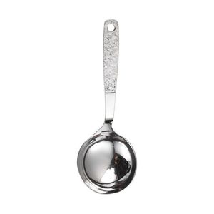 Hammered Stainless Steel Large Soup Spoon Thickened Round Head For Serving Rice Noodles Hot Pot Cooking Tool - Product Image 5